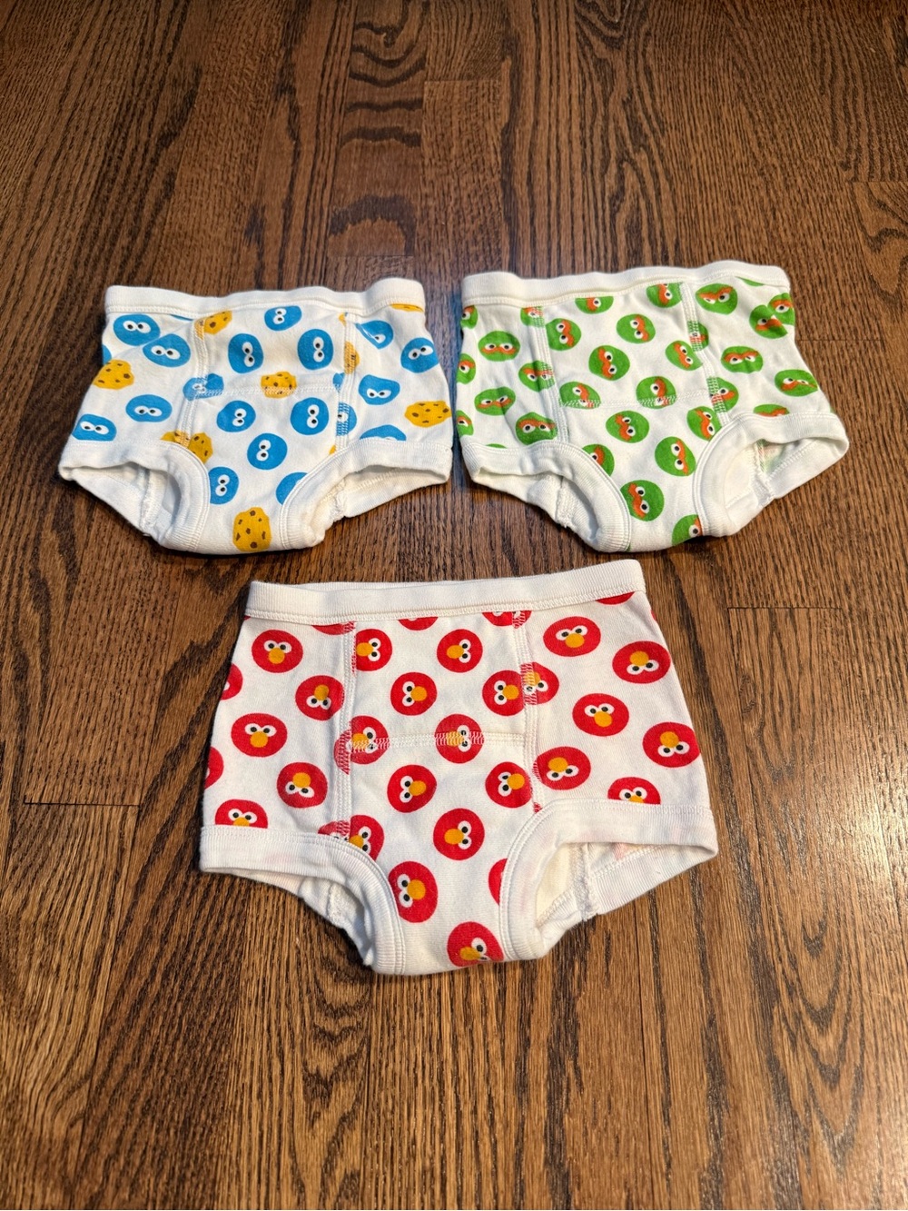 Hanna Andersson Sesame Street Training Underwear XS